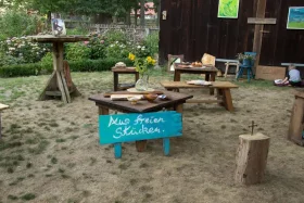 Holzobjekte von Johannes Rotfuchs